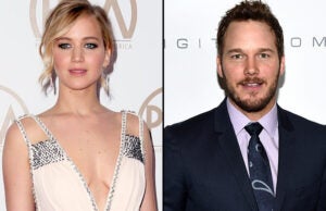 Jennifer Lawrence and Chris Pratt