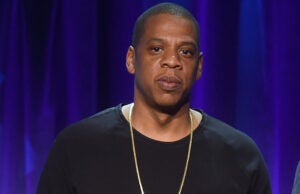 Jay Z at a launch event for Tidal