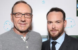 Kevin Spacey and Dana Brunetti