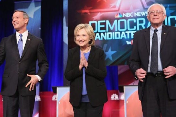 democratic debate hillary clinton bernie sanders martin omalley