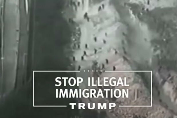 Trump ad shows Morocco instead of Mexican border