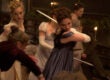 Lily James and Bella Heathcote in Screen Gems' PRIDE AND PREJUDICE AND ZOMBIES.