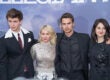 Ansel Elgort, Naomi Watts, Theo James, and Shailene Woodley at Allegiant Premiere