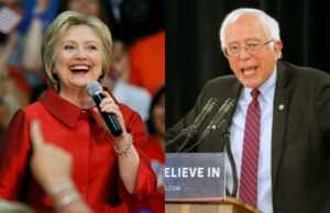 Hillary Clinton Bernie Sanders Invade Southern California