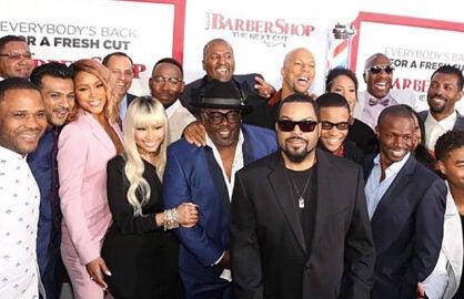 Barbershop The Next Cut Cast Photo