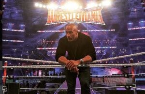Dwayne Johnson The Rock Wrestlemania