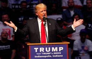 Trump Today: Man Who Wants to Build Wall Is Forced to Jump Fence