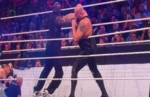 Shaq at WrestleMania