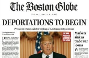 Trump Boston Globe April 2017
