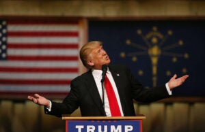 Donald Trump Campaigns In Indiana Ahead Of State Primary