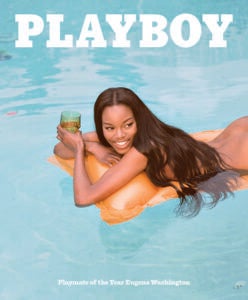 JUNE 2016 PLAYBOY COVER Eugena Washington (Jason Lee Parry)