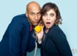 Keegan Michael Key and Rachel Bloom