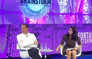 Bob Iger and Fortune writer Michal Bar Lev on Brainstorm Panel