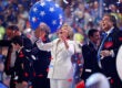 Hillary Clinton Celebrating Democratic Convention