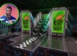 Russell Wilson and Nickelodeon Kids Choice Sports Stage