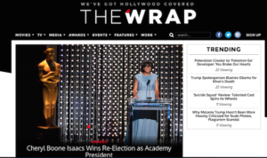 Wrap new home page design