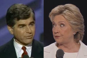 michael dukakis hillary clinton