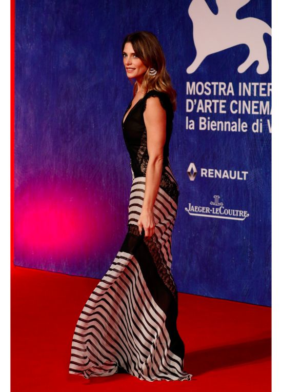 Actress Ashley Greene attends the premiere of 'In Dubious Battle' during the 73rd Venice Film Festival at Sala Giardino on September 3, 2016 in Venice, Italy. (Photo by Andreas Rentz/Getty Images)
