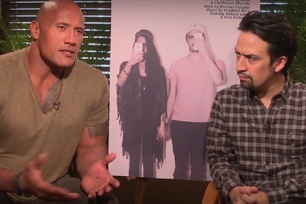 Dwayne Johnson and Lin-Manuel Miranda Reveal Plans for 'Millennials: The Musical' (Video)