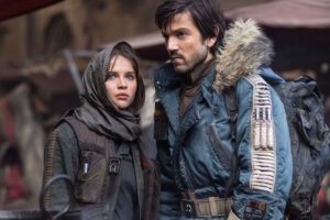 rogue one a star wars story jyn erso felicity jones diego luna