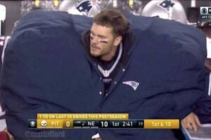 tom brady big coat