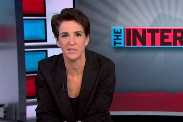 How can fans contact Rachel Maddow?