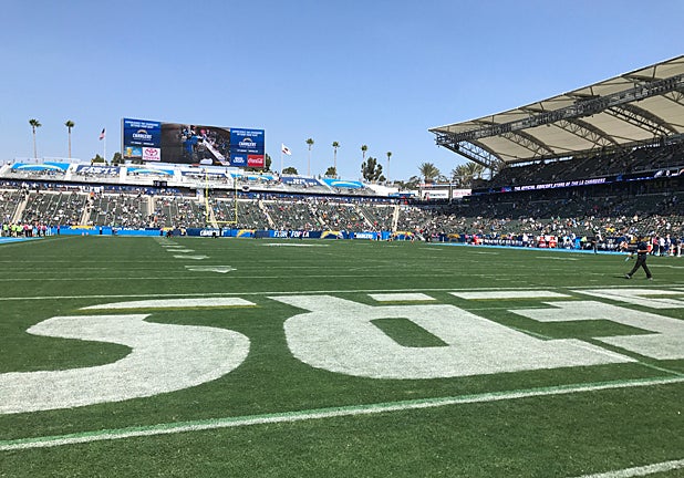 LA Chargers field