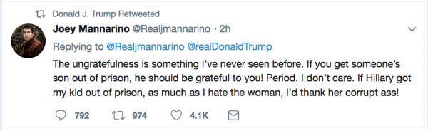 trump lavar ball trweet