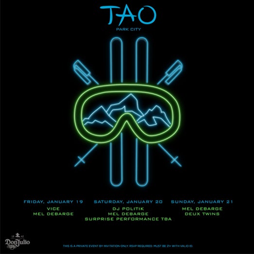 TAO Sundance 2018 - Invite