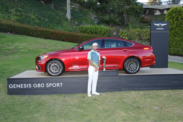 Bubba Watson Genesis Car