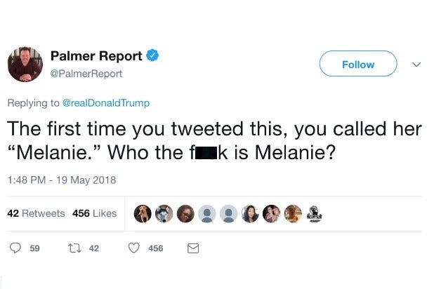 Trump Tweet reaction