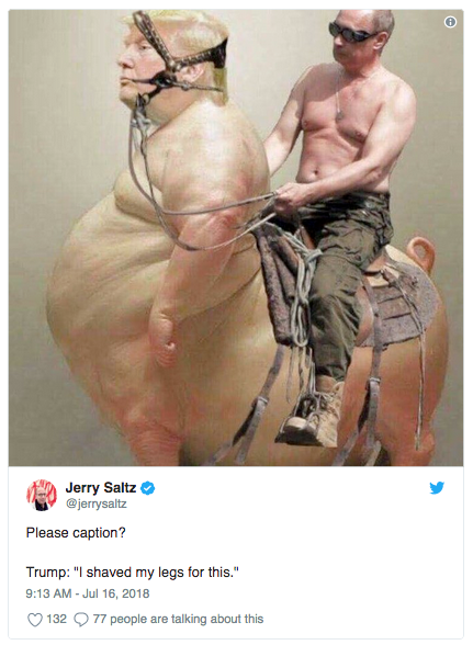 jerry saltz trump putin