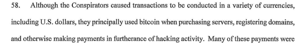 Mueller indictment bitcoin