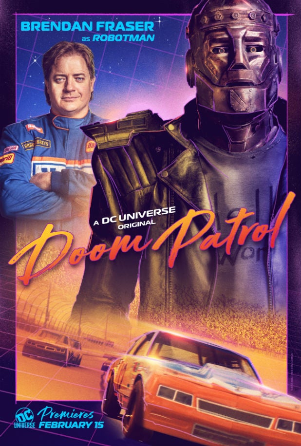 Doom Patrol DC Universe Brenden Fraser Robotman
