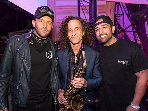 Chase Fiedler, Kenny G, Moe Shalizi