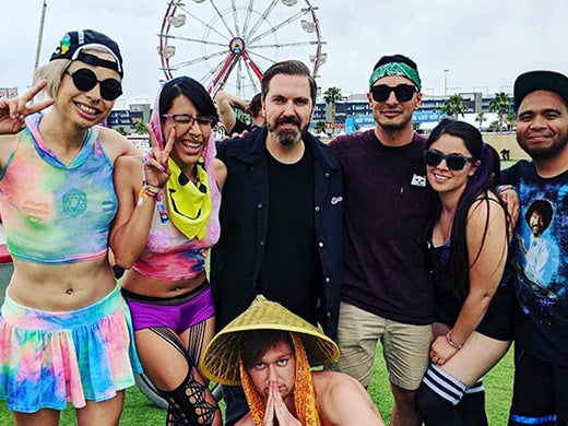 EDC 2018 - Pasquale Rotella with Fans Infield - Instagram