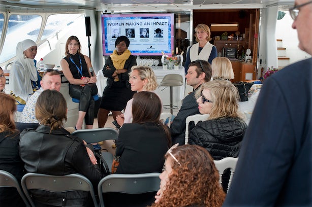 wrap cannes party anniversary panel questin