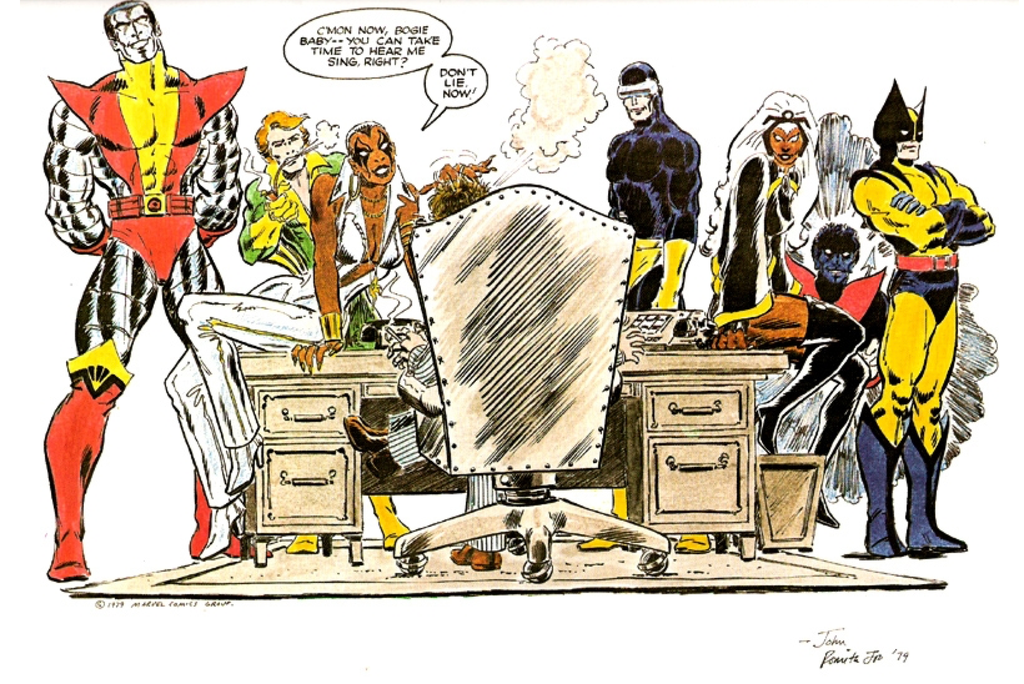 X-Men Dark Phoenix Dazzler Grace Jones John Romita Jr.