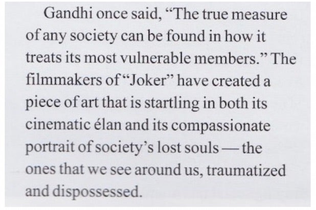 Gandhi Joker