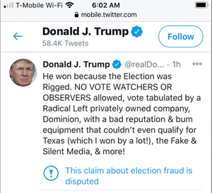 trump tweet