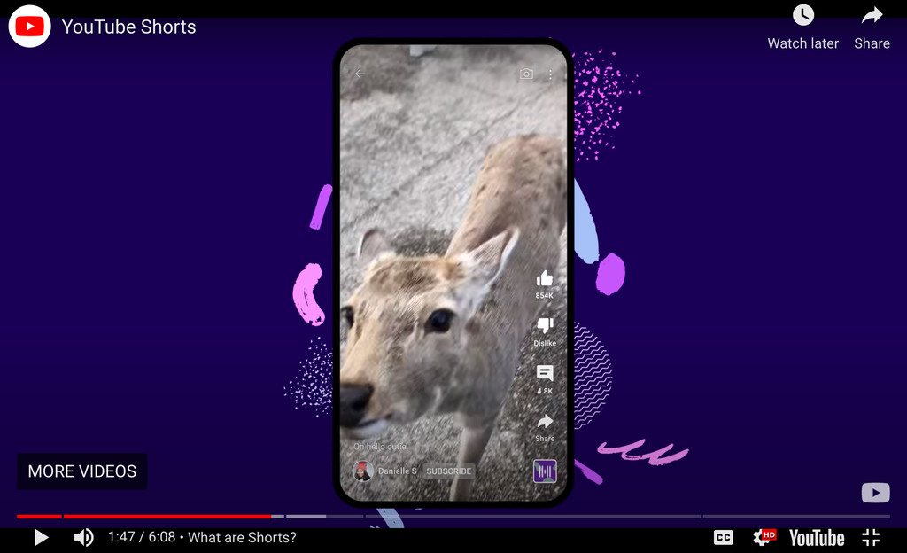 YouTube Shorts 