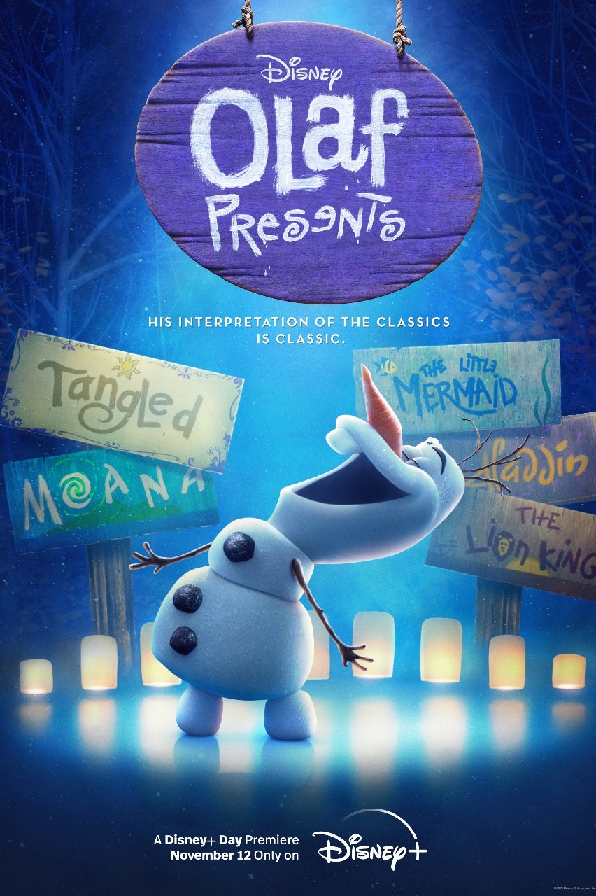 Olaf Presents Trailer: The Snowman Recreates Disney Classics