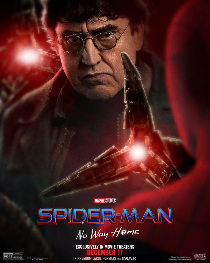 'Spider Man: No Way Home' Doc Ock poster (Columbia Pictures)