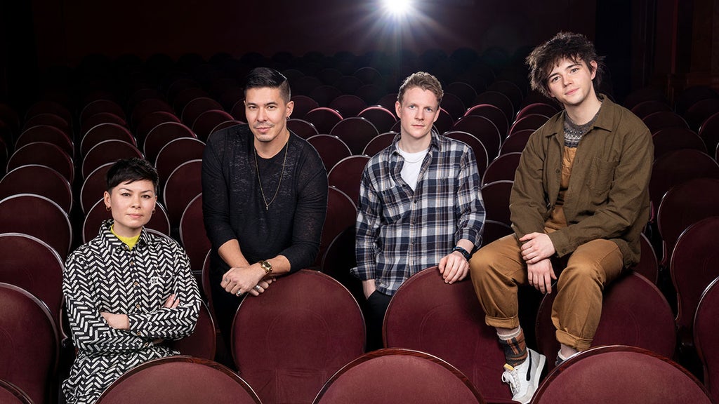 Anna Leong Brophy, Lewis Tan, Patrick Gibson and Jack Wolfe (Netflix)
