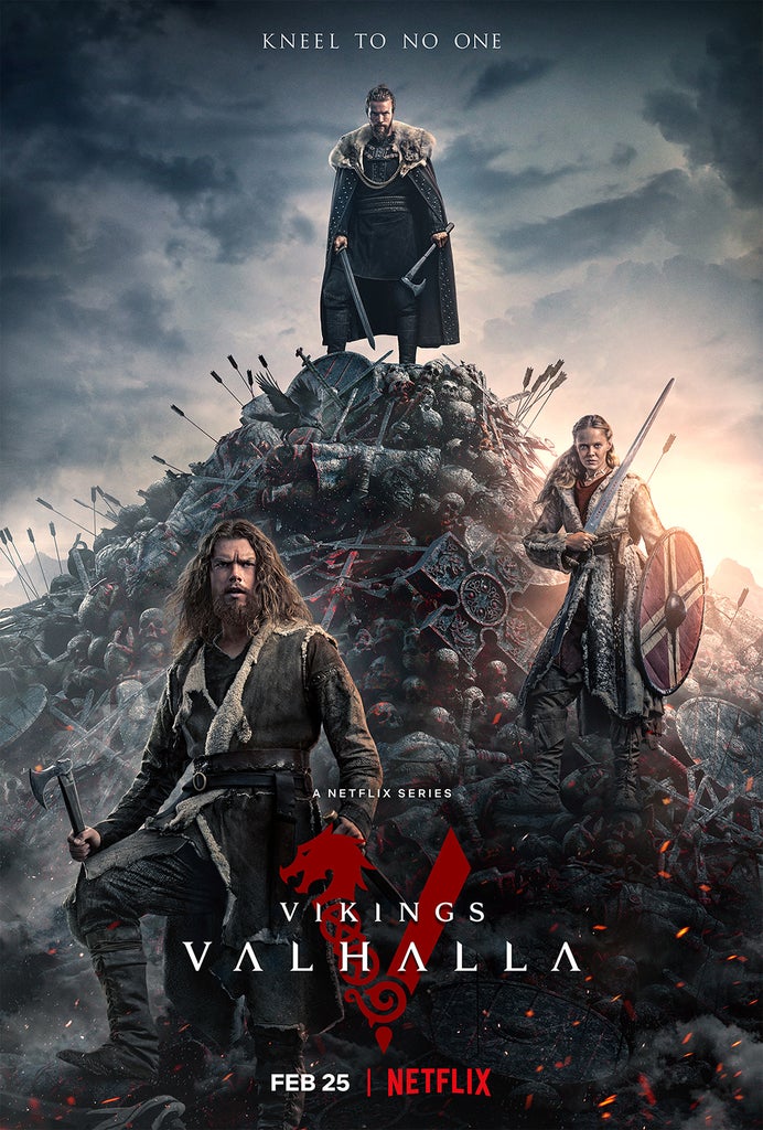 The key art for "Vikings: Valhalla" (Netflix)