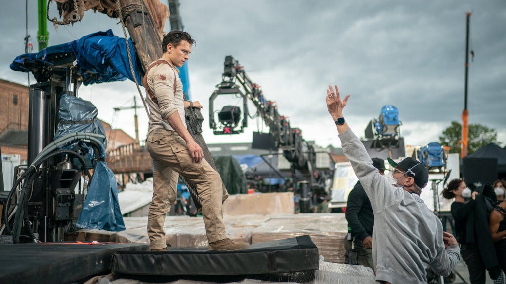 uncharted-behind-the-scenes-tom-holland-ruben-fleischer