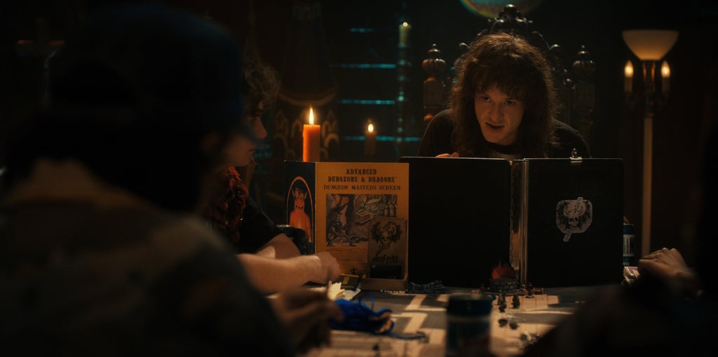 Joseph Quinn as Eddie Munson in "Stranger Things" (Netflix)