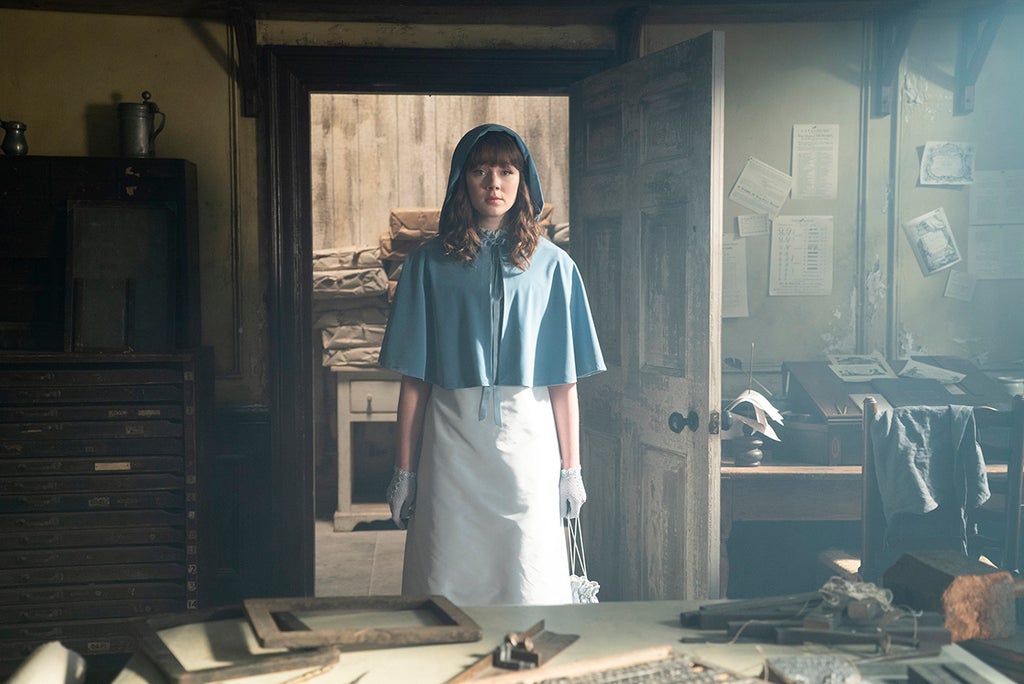 Claudia Jessie as Eloise Bridgerton in episode 208 of "Bridgerton" (Liam Daniel/Netflix)
