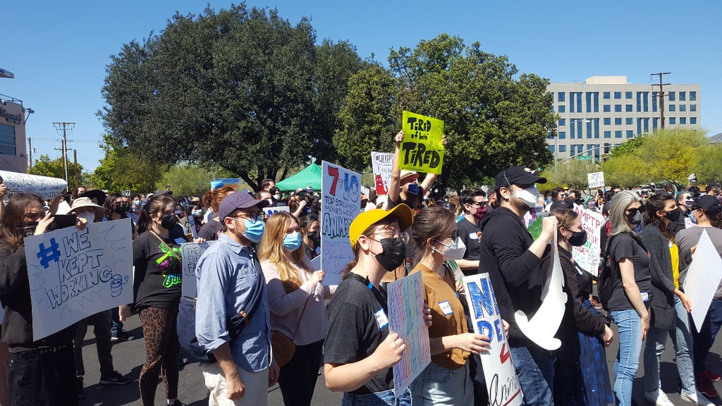 IATSE animation bill rally