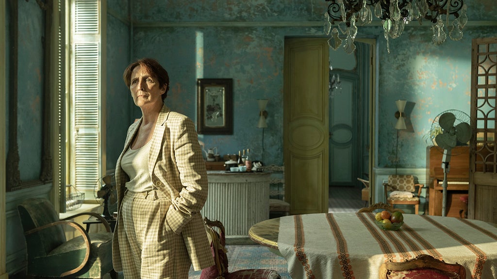 Fiona Shaw in "Killing Eve" (BBC America)